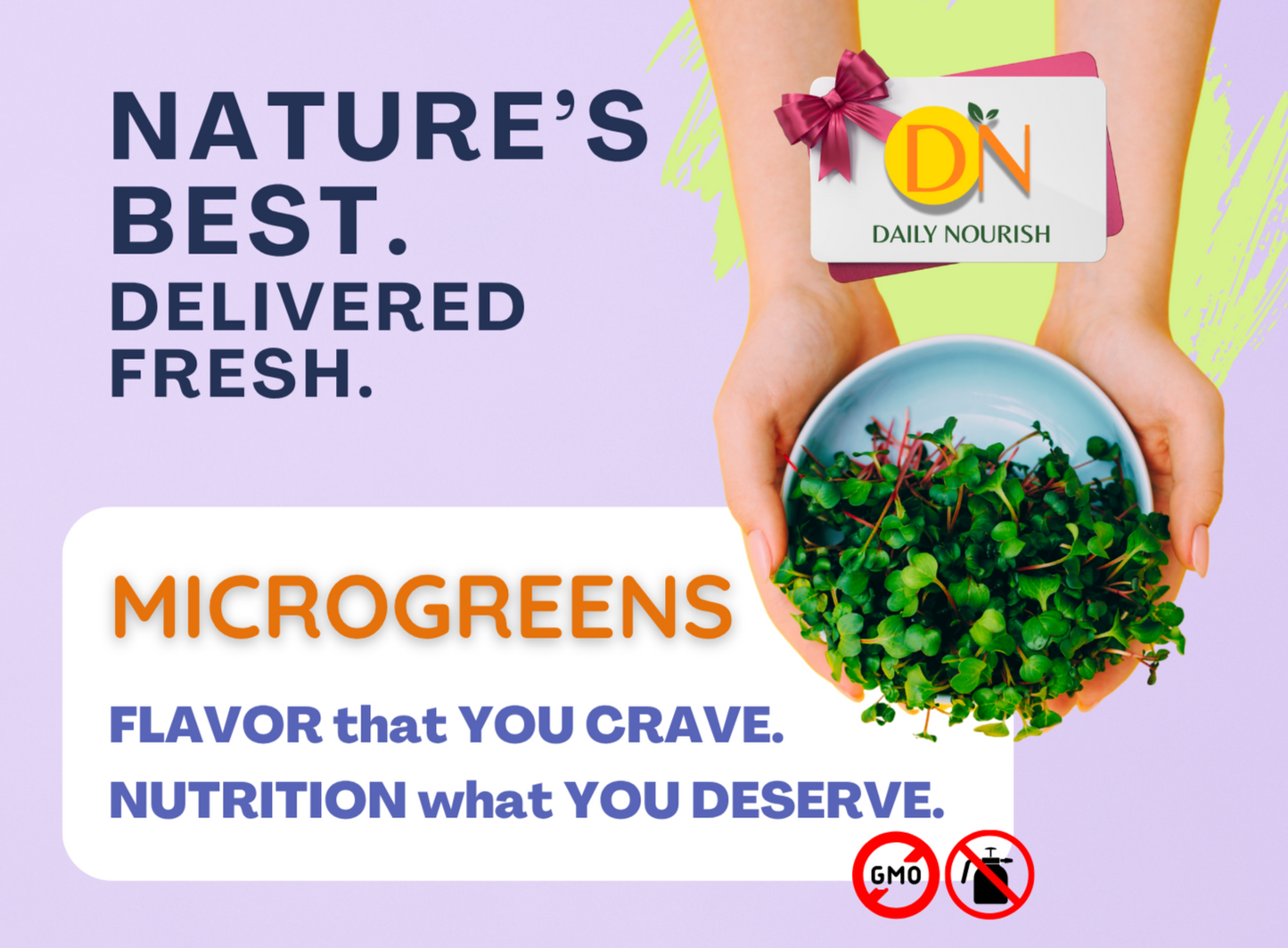 Nourish Someone's Day with DN gift card